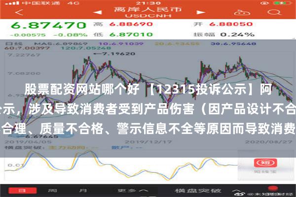 股票配资网站哪个好 【12315投诉公示】阿里健康新增25件投诉公示，涉及导致消费者受到产品伤害（因产品设计不合理、质量不合格、警示信息不全等原因而导致消费者受到产品伤害）问题等