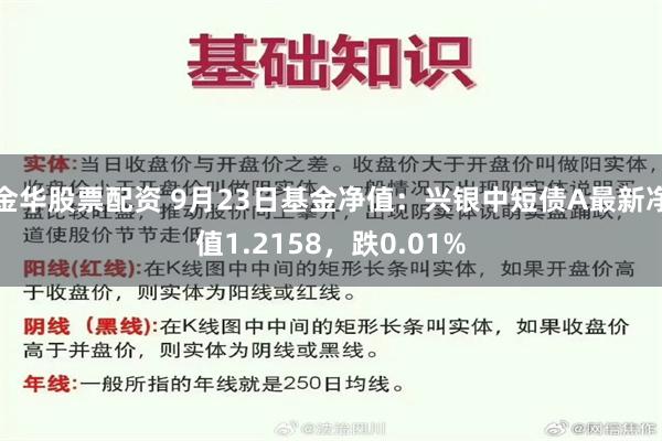 金华股票配资 9月23日基金净值：兴银中短债A最新净值1.2158，跌0.01%